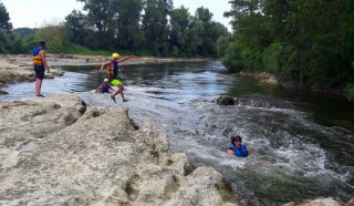 cours de pagaie toulouse Canoë Kayak Granhòta