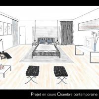 Chambre contemporaine