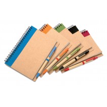 Carnet Recyclé A6 + Stylo